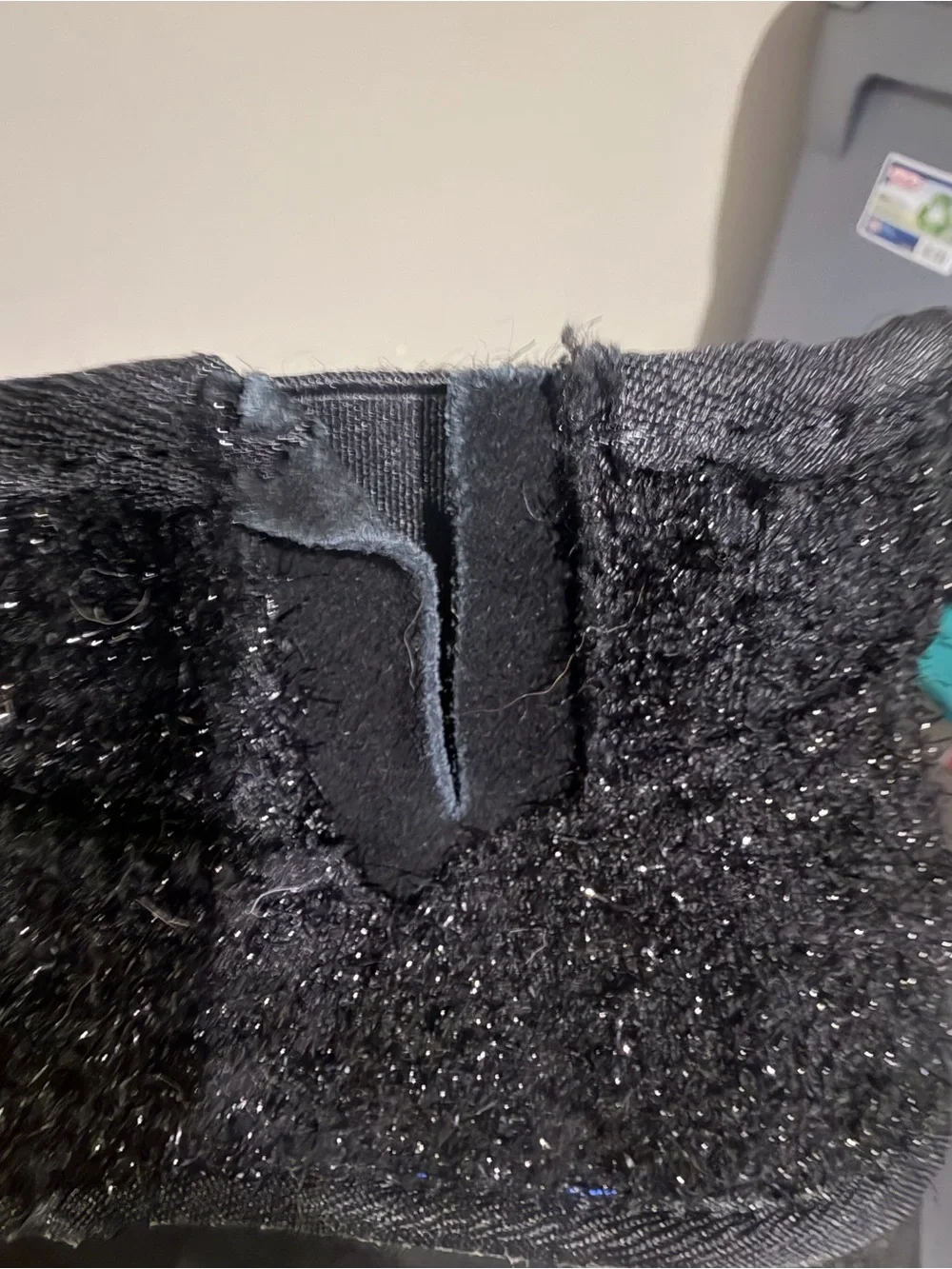 Bear paw kids sparkle, black mini boot